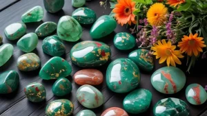 cercei din aventurin inimioare