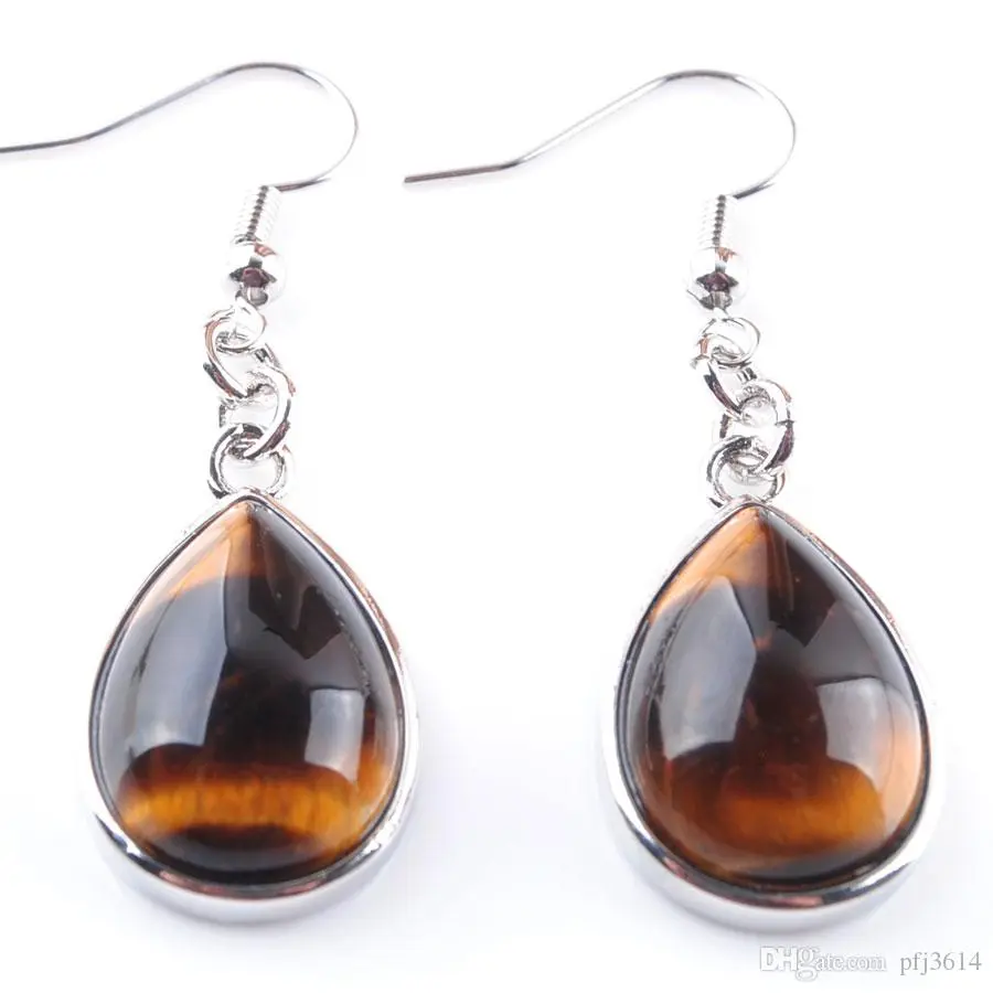 cercei de ochi de tigru picatura