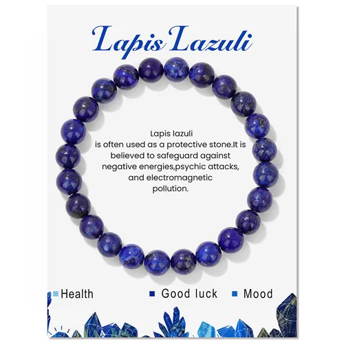 Brățară din lapis lazuli